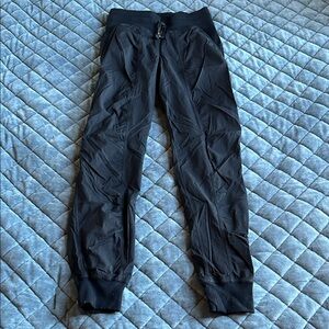 Women’s black Lululemon Black Jogger Pants